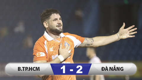  Kết quả Becamex TP.HCM 1–2 SHB Đà Nẵng: Nỗi buồn của đất Thủ